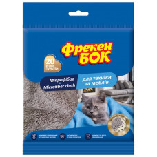серветка з мікрофібри Фрекен Бок для меблів і техніки 1шт.  (40)