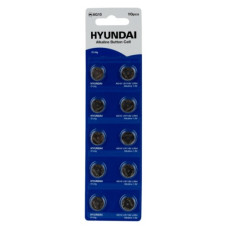 батарейка Hyundai AG-10 таблетка 1х10 на бліст.  (10/200)