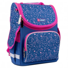 рюкзак Smart шкільний каркасний PG-11/558995 "Hearts" 34х26х11см.