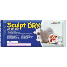 маса для моделювання Mungyo самозастигаюча біла 250гр. "Sculpt Dry"  985503