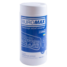 серветки Buromax для чищення оргтехніки, поверхонь та офісних меблів  ВМ.0803  (12)