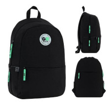 рюкзак GoPack Education Teens 41х28,5х13см. чорний  GO26-188M-4  (10)