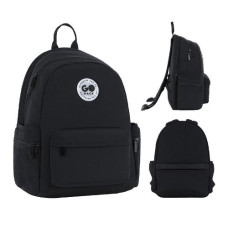 рюкзак GoPack Education Teens 39,5х27х17см. чорний  GO26-2510M-1  (10)