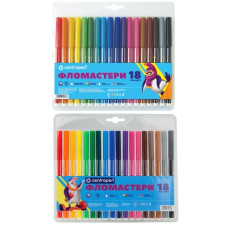 фломастери Centropen 7790/18/7550/18  18кол.  (100)