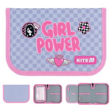 пенал Kite Girl's Power 20,5х14х4см., 1 відділення, 1 відворот  K26-621-5  (48)