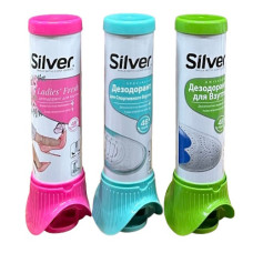 дезодорант для взуття Silver 100мл. (в ас-ті)  (12)