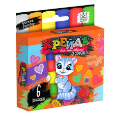 крейда кольорова Danko Toys  6кол.  MEL-02-01  (60)
