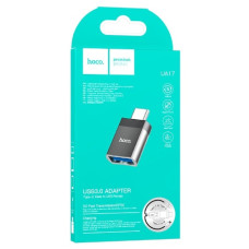 адаптер Hoco Type-C male to USB female USB3.0  UA17