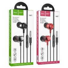 навушники Hoco String wired earphones з мікрофоном  M87