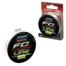 флюорокарбон Flagman Squadron Flow Fluorocarbon Line 50м 0,11мм.  SQFFL50011
